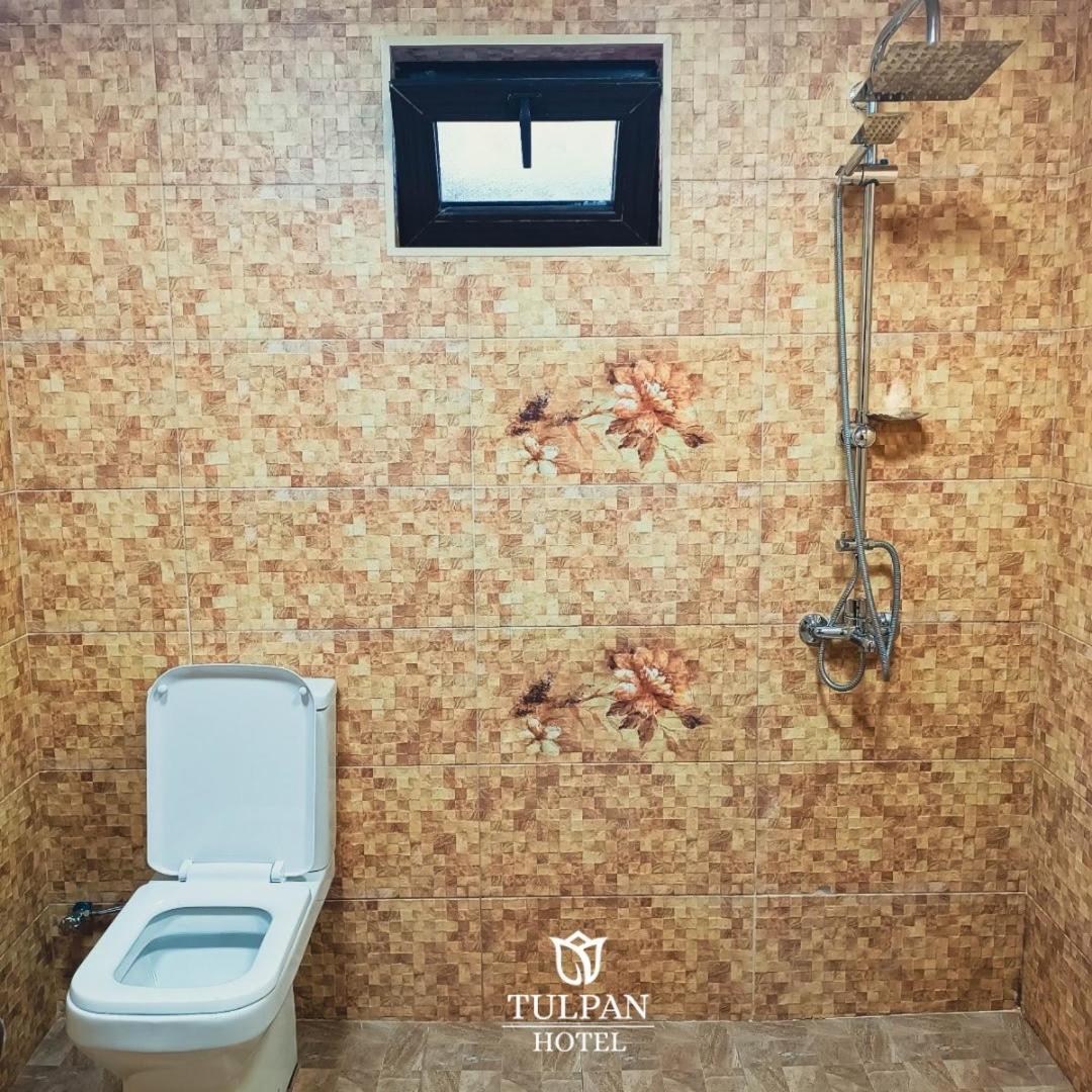 Tulpan Hotel Şǝki Exterior foto